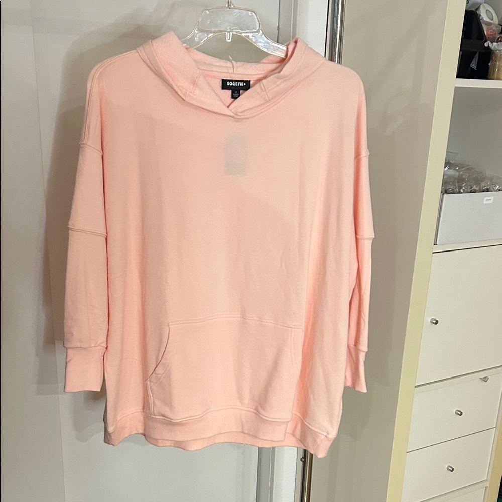 Society Light Pink Women's Hoodie